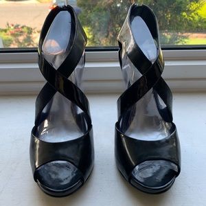 Carlos Santana black heels
